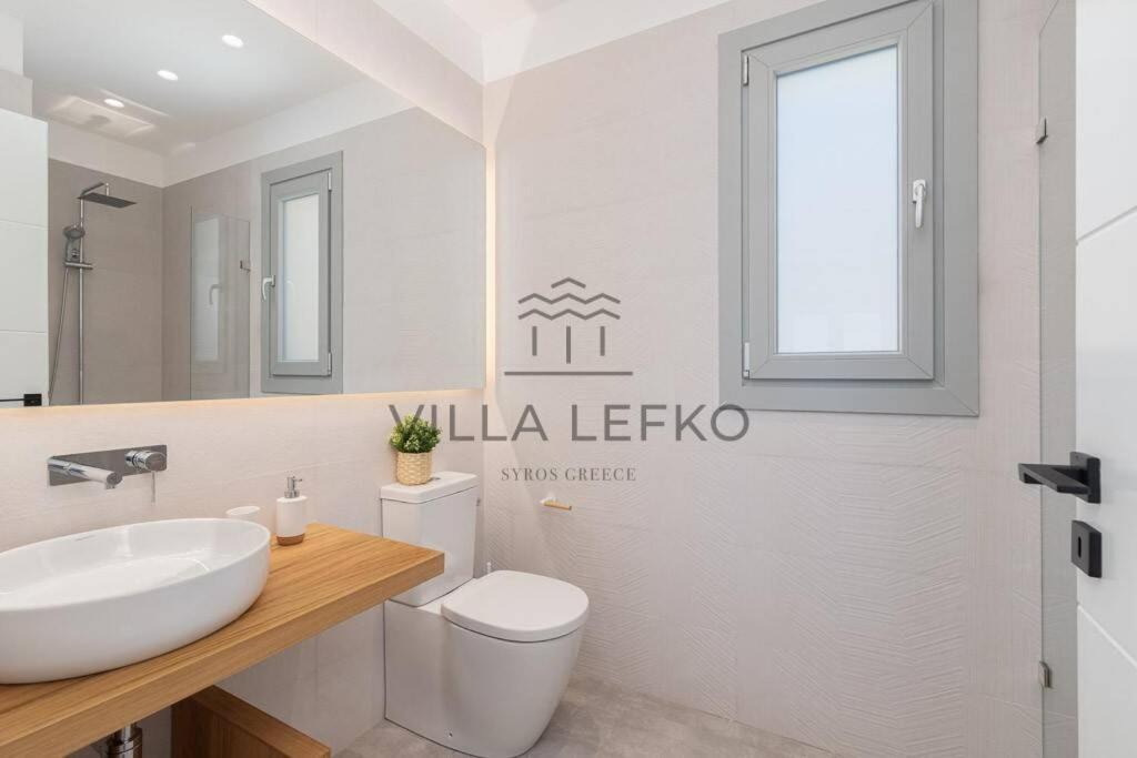 Villa Lefko Megas Gialos - Nites ภายนอก รูปภาพ