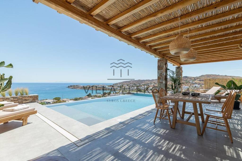 Villa Lefko Megas Gialos - Nites ภายนอก รูปภาพ