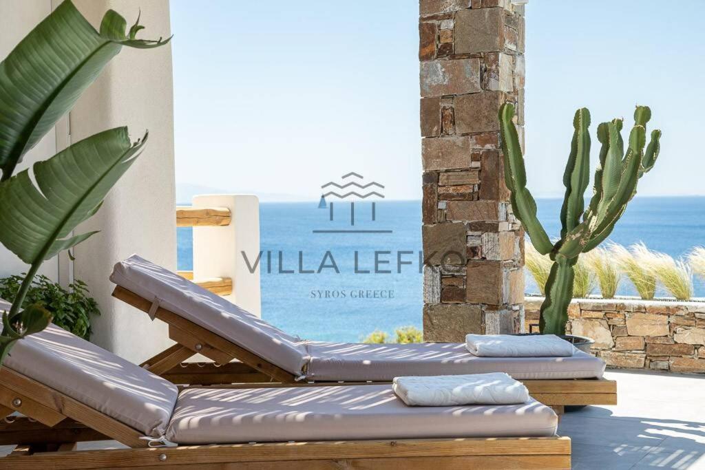 Villa Lefko Megas Gialos - Nites ภายนอก รูปภาพ
