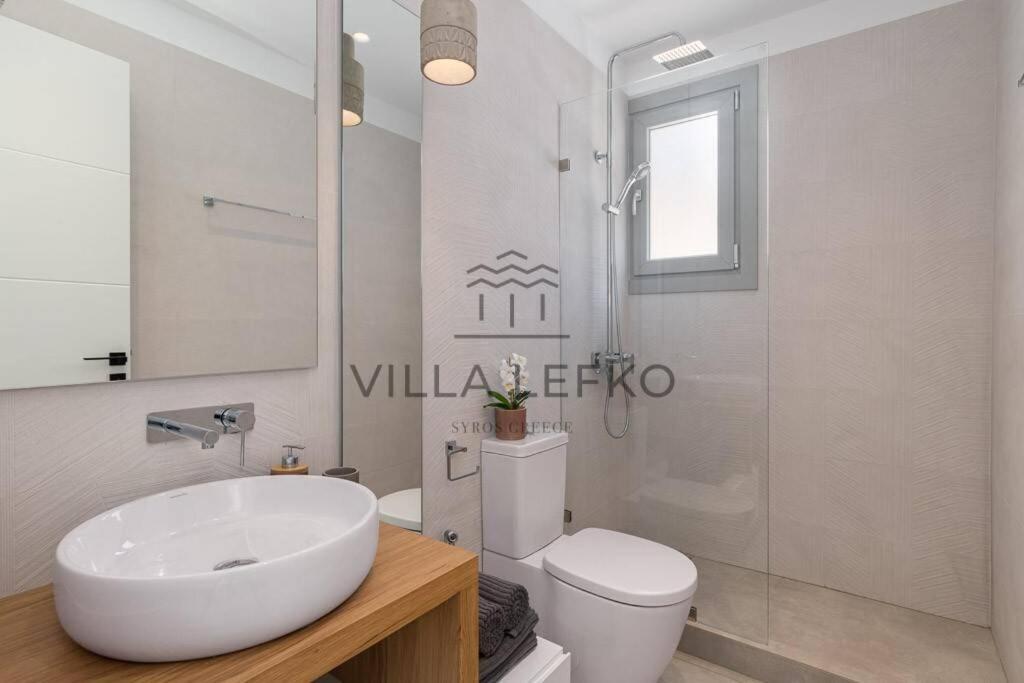 Villa Lefko Megas Gialos - Nites ภายนอก รูปภาพ