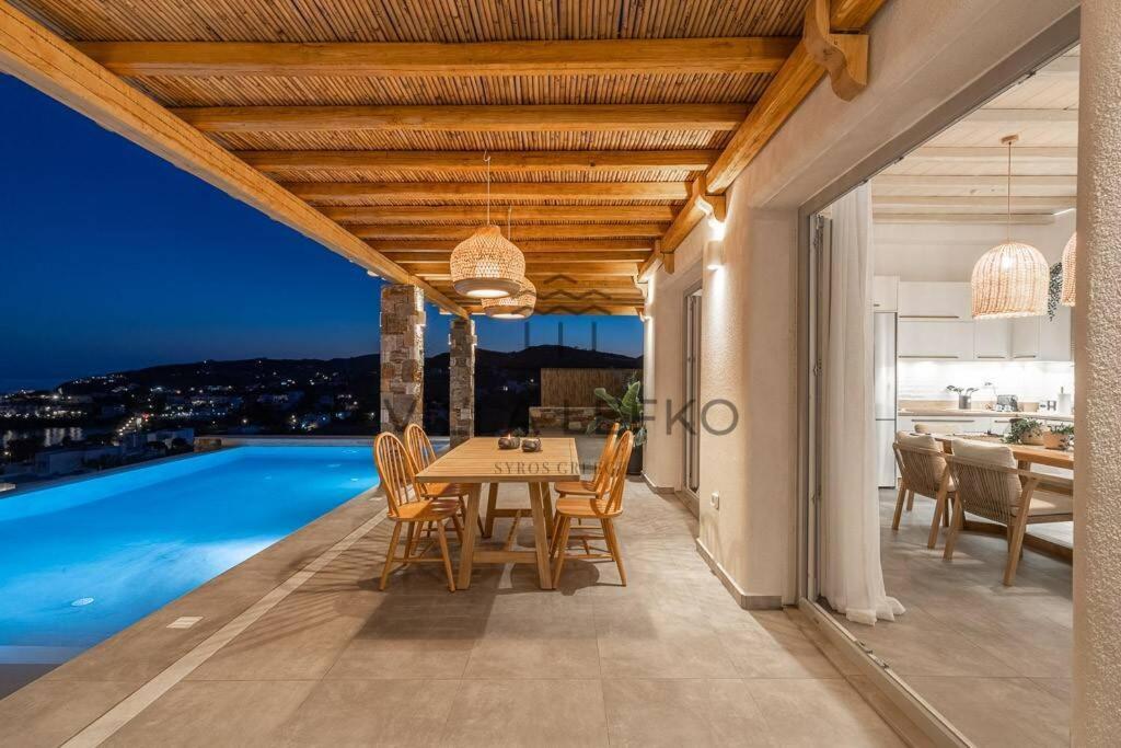 Villa Lefko Megas Gialos - Nites ภายนอก รูปภาพ