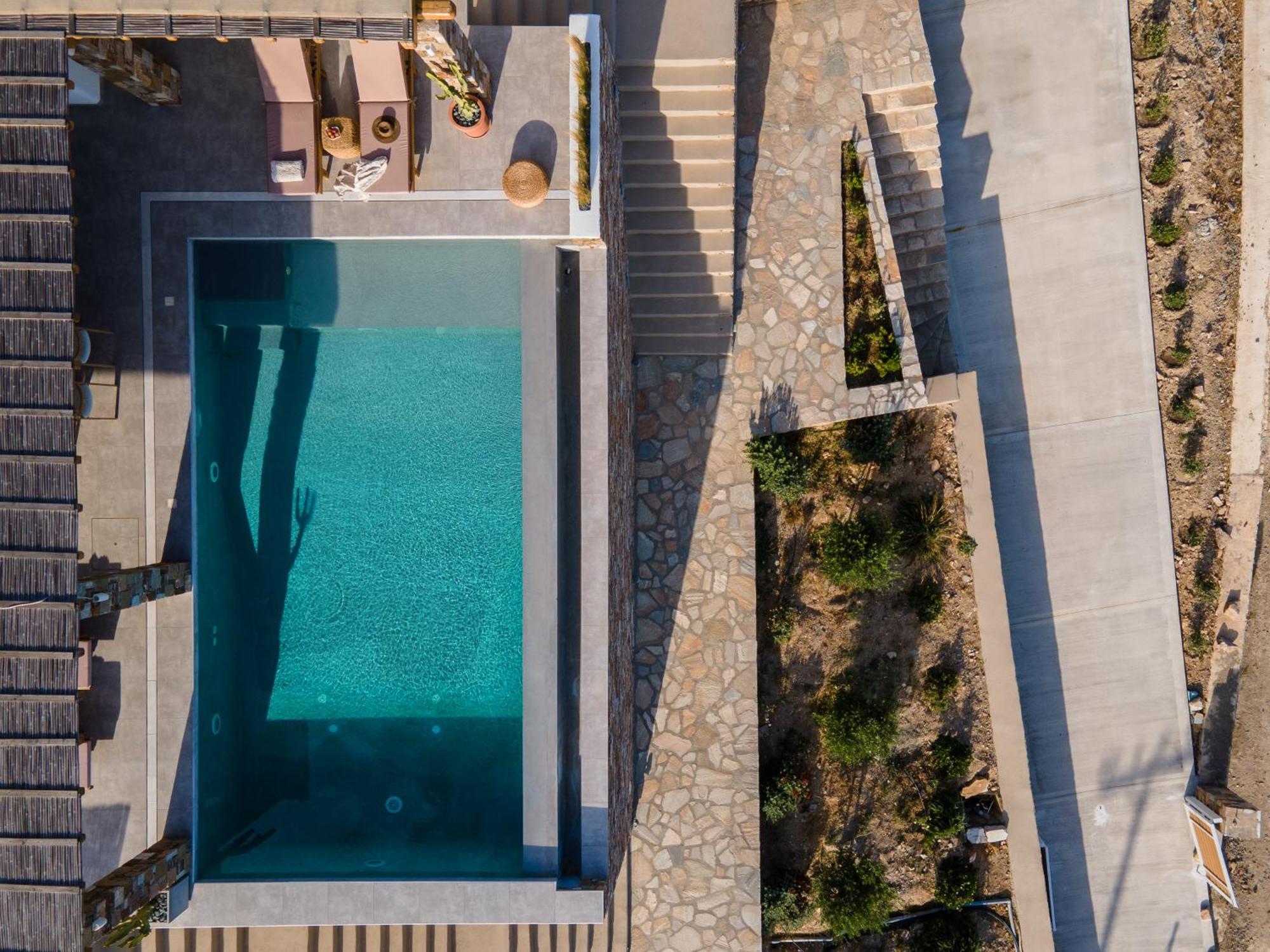 Villa Lefko Megas Gialos - Nites ภายนอก รูปภาพ