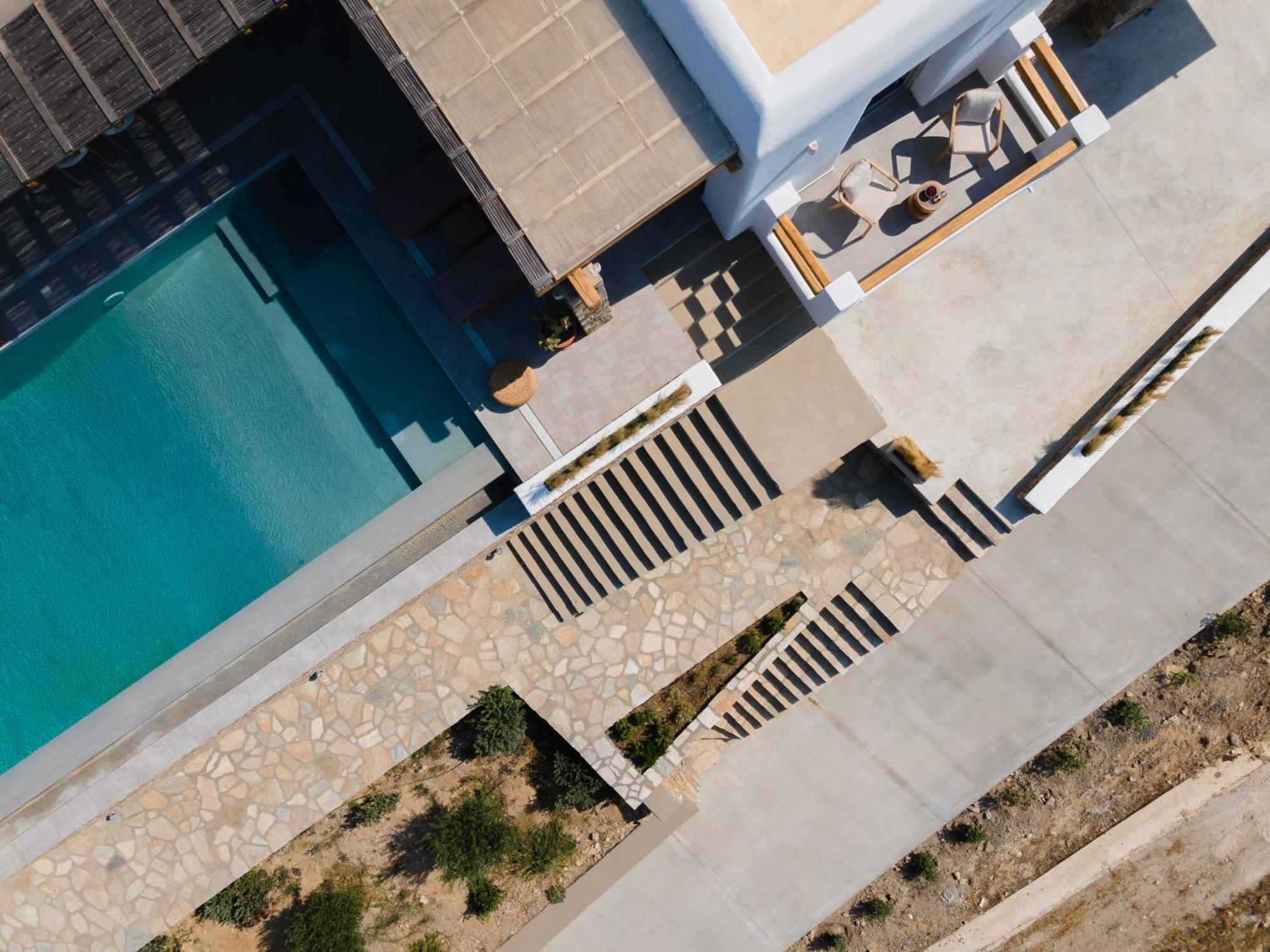 Villa Lefko Megas Gialos - Nites ภายนอก รูปภาพ
